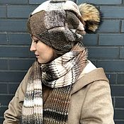Set Cap and Snood Gomitolo 403