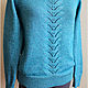 Свитер "Soffstar" с мериносом. Свитеры. FAVORITE KNITWEAR (Наталья). Ярмарка Мастеров.  Фото №5