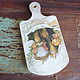 The cheese Board Beatrix Potter vintage style. Cutting Boards. botanica-m. Online shopping on My Livemaster.  Фото №2