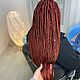 Де дреды «Красный вамп». Дреды. URAL DREADLOCKS. Ярмарка Мастеров.  Фото №4