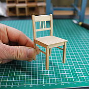 Куклы и игрушки handmade. Livemaster - original item Chair for 1/12 Dollhouse. Handmade.