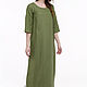 A linen dress in the style boho. Dresses. etnoart. Online shopping on My Livemaster.  Фото №2