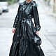 Suit, skirt with loose cloak and hood - SE0301PL, Suits, Sofia,  Фото №1