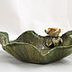 Bowl rose and heart. Bowls. Elena Zaychenko - Lenzay Ceramics. My Livemaster. Фото №5