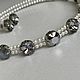 Пусеты и чокер из жемчуга Майорка с кристаллами Swarovski. Комплекты украшений. Ixojewelry. Ярмарка Мастеров.  Фото №5