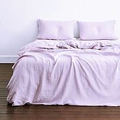 Для дома и интерьера handmade. Livemaster - original item Linen bed linen DUSTY LAVENDER - Elite natural linen. Handmade.