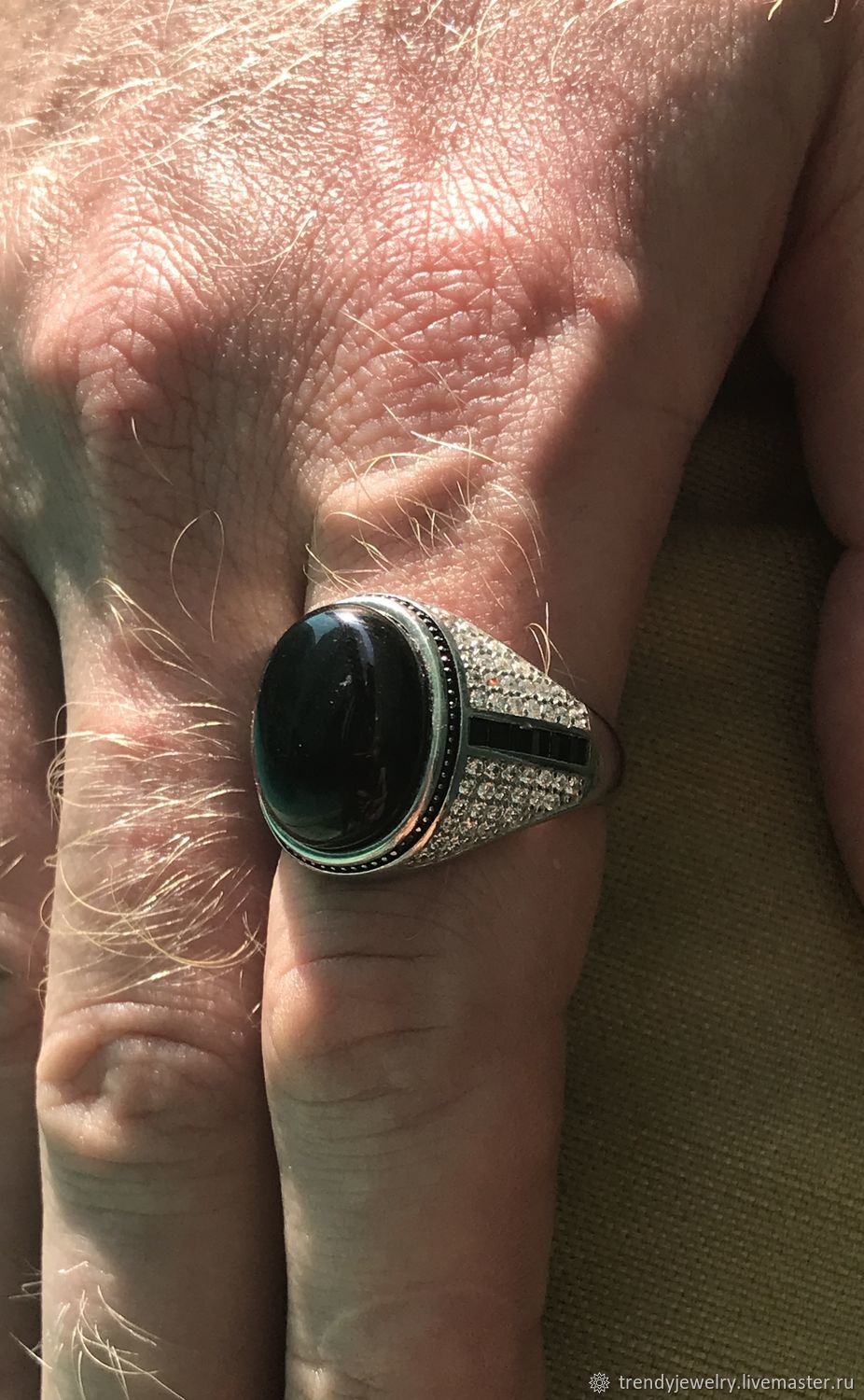 мужское кольцо мизинец фото
