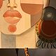 Картина 100х100 см в стиле Хейли Митчелл. Картины. Художник Нагорных Юлия. Ярмарка Мастеров.  Фото №4