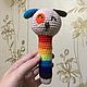 Knit rattle Puppy, Teethers and rattles, Moscow,  Фото №1