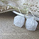серьги "ледяные". Серьги классические. Romantic accessories. Интернет-магазин Ярмарка Мастеров.  Фото №2