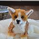 Soft toys: Corgi puppy. Stuffed Toys. Felt toys (rushanatim). Online shopping on My Livemaster.  Фото №2