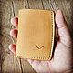 Заказать Портмоне "NUT" винтаж. ALEX FLAIR • leather goods. Ярмарка Мастеров. . Кошельки Фото №3