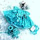 Комплект для кукол ростом до 35 см. Одежда для кукол. TashaDollOutfits. Ярмарка Мастеров.  Фото №6