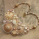 Jewelry set "Golden Sands" - necklace, bracelet, earrings. Jewelry Sets. Natalia Volodeva Bead Designs (faelivrinart). Online shopping on My Livemaster.  Фото №2