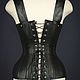 Утягивающий корсет с лямками из кожи. Корсеты. Shi Corset (Анна). Ярмарка Мастеров.  Фото №6
