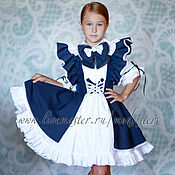 Одежда детская handmade. Livemaster - original item School dress Art.068. Handmade.