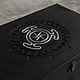 Таробокс "Лабинит Гекаты". Шкатулка-футляр. Cherry Door. Интернет-магазин Ярмарка Мастеров.  Фото №2