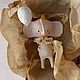 Ёлочная игрушка Розовый слоник с шариком, коллекция "Цирк", Интерьерная кукла, Москва,  Фото №1