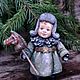Ватная игрушка Митька. Елочные игрушки. ksanadolls-Ватные игрушки(Оксана). Ярмарка Мастеров.  Фото №5