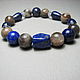 Bracelet lunar orthoclase, lapis lazuli, rock crystal ' Nedra'. Bead bracelet. Beautiful gifts for the good people (Alura-lights). Online shopping on My Livemaster.  Фото №2