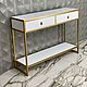 Консоль LADY GOLD. Столы. BULL WULL FURNITURE. Интернет-магазин Ярмарка Мастеров.  Фото №2