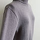 Платье-свитер "Какао". Платья. FAVORITE KNITWEAR (Наталья). Интернет-магазин Ярмарка Мастеров.  Фото №2