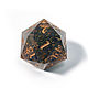 Заказать Большой дайс D20 для DnD Магия леса. Geek Shelf. Ярмарка Мастеров. . Фишки и кости Фото №3