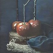 Картины и панно handmade. Livemaster - original item Pattern:Caramel apples. Handmade.