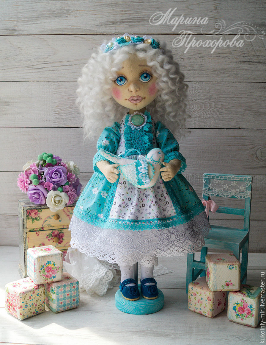 Люси. Текстильная кукла, Куклы и пупсы, Барнаул,  Фото №1