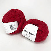 Материалы для творчества handmade. Livemaster - original item Yarn: Merino 80% Angora 20% CLASS. Handmade.