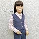 Рубашка "Keily". Блузки и рубашки. Little___dress. Интернет-магазин Ярмарка Мастеров.  Фото №2