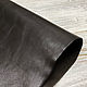 Juppiter Dark Brown (1,3-1,5 мм), цв. Коричневый, натуральная кожа. Кожа. Prima Pelle (Марина). Интернет-магазин Ярмарка Мастеров.  Фото №2