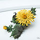Brooch-pin: Sunny dandelion. Brooches. lanssveta. My Livemaster. Фото №6