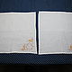 Two napkins with embroidery. Vintage interior. jurava. Online shopping on My Livemaster.  Фото №2