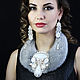 'The Queen of Ice' fur necklace, Jewelry Sets, St. Petersburg,  Фото №1