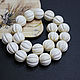Beads White wood Panganiban 20mm, Beads1, Bryansk,  Фото №1