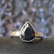 Украшения handmade. Livemaster - original item 17P black diamond Ring 