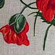 Wool paintings wall panel Bouquet of poppies on a stretcher. Pictures. Game in felting. My Livemaster. Фото №5