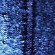 Пайетки синие, двухсторонние арт. 87Р40-3. Ткани. Ткани из Флоренции. Ярмарка Мастеров.  Фото №4