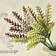 Вставка "Эрика". Цветы искусственные. SM-Floristic (искусственные цветы) (sm-floristic). Интернет-магазин Ярмарка Мастеров.  Фото №2
