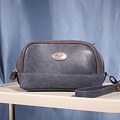 Сумки и аксессуары handmade. Livemaster - original item Men`s travel bag made of genuine leather Aviator 