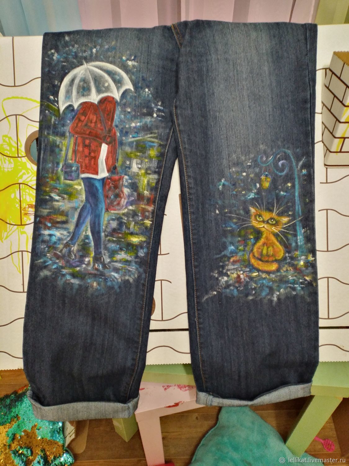 Роспись в джинсах