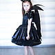 Costume 'Maleficent' Art.Five hundred thirteen. Carnival costumes for children. ModSister/ modsisters. Ярмарка Мастеров.  Фото №4