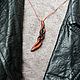 Wood pendants 'dragon Claw' (Cocobolo). Pendant. OakForest Wooden Jewelry. My Livemaster. Фото №6