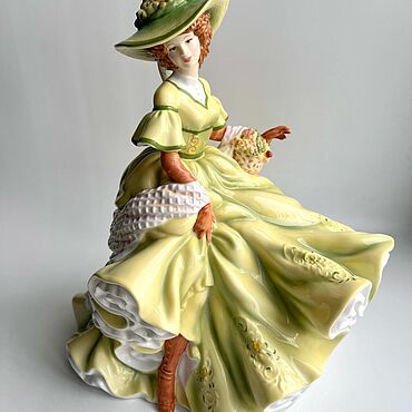 Винтаж ручной работы. Ярмарка Мастеров - ручная работа Винтаж: Royal Doulton, редкая фарфоровая статуэтка. Handmade.