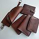 Заказать Подарочный набор изделий из кожи. ALEX FLAIR • leather goods. Ярмарка Мастеров. . Подарки на 23 февраля Фото №3