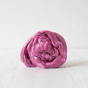 Материалы для творчества handmade. Livemaster - original item Mulberry silk(mulberry) Orchid.10 gr Italy DHG. Handmade.