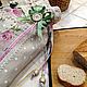Заказать Мешочек льняной для хлеба Розовый винтаж (белья,пижамы, подарка). Наталья Самонина (DomMiliyDom). Ярмарка Мастеров. . Хлебницы Фото №3