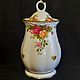 Винтаж: Royal Albert: Вазы, бисквитница, шкатулка Old Country Roses. Вазы винтажные. Фамильный кабинет (Family_Vintage). Ярмарка Мастеров.  Фото №4