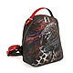 Leather backpack ' Flame of Fire'. Backpacks. Pelle Volare. My Livemaster. Фото №4